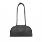 Preview: Elegant Shoulder Bag in Black Leather